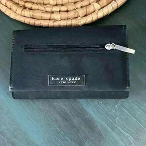 KATE SPADE STACI MICRO TRIFOLD WALLET BLACK